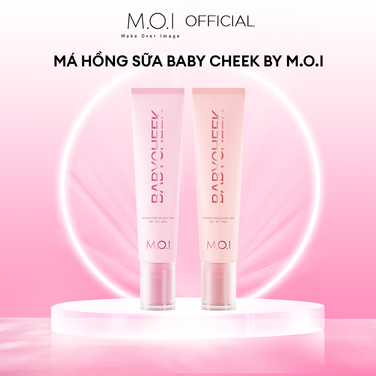 Má hồng sữa Baby Cheek by MOI