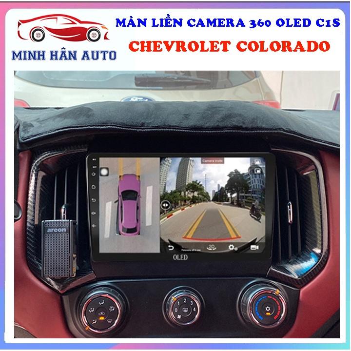 Bộ màn hình OLED C1S liền camera 360 cho xe CHEVROLET COLORADO - màn hình ô tô, camera 360 oto, đồ chơi xe hơi, dvd ô tô