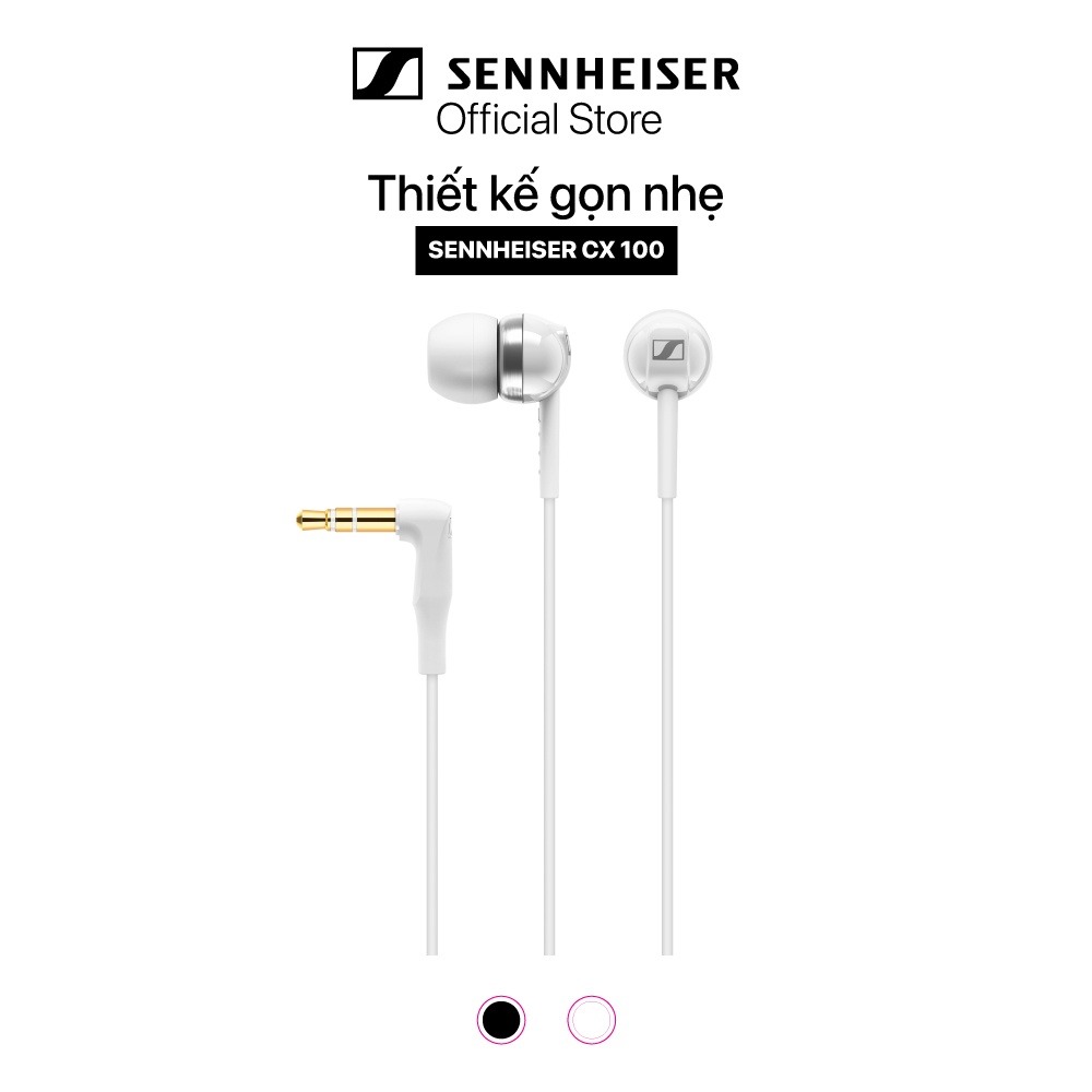 Tai Nghe Nhét Tai Sennheiser CX 100 - Hàng Chính Hãng