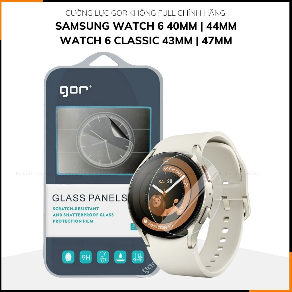 Cường lực gor watch 6 watch 6 classic trong suốt phụ kiện điện thoại huỳnh tân store