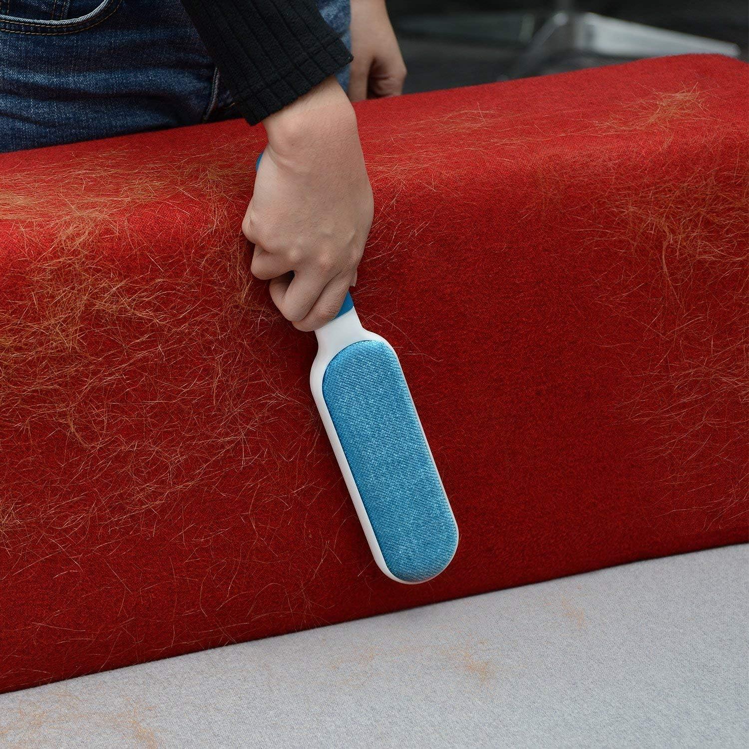 Bàn chải tẩy lông cho thú cưng - Bàn chải làm sạch ma thuật có thể tái sử dụng để tẩy lông cho thú cưng với khả năng tự làm sạch lông cho chó mèo