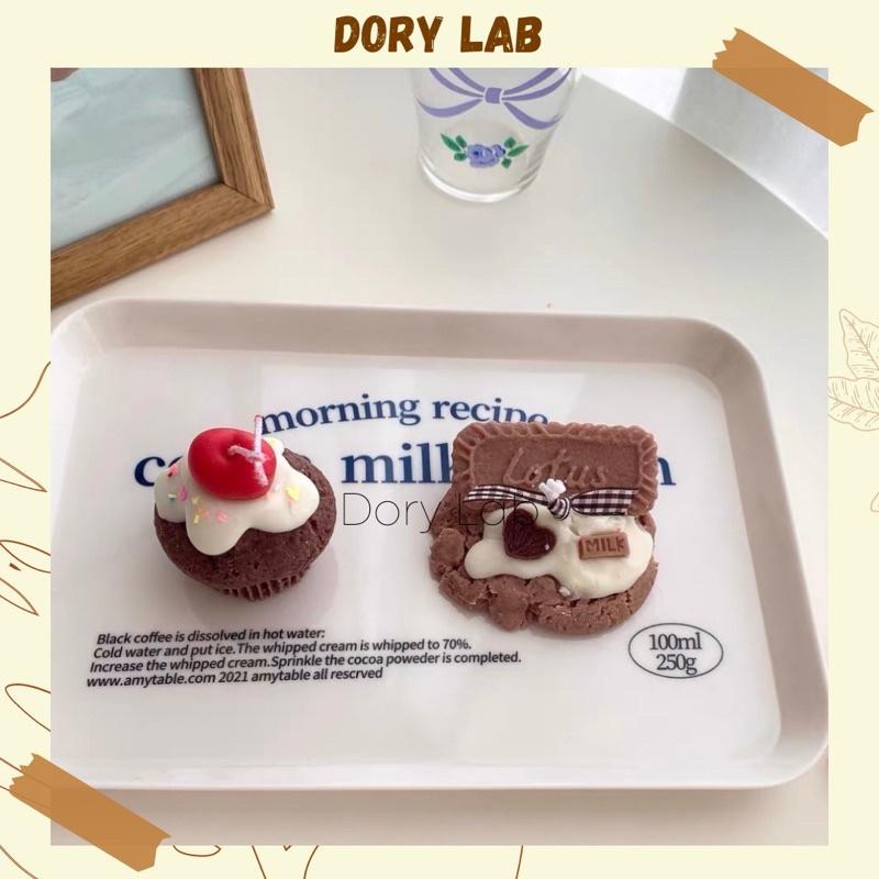 Nến Thơm Bánh Quy Sôcôla Mix Topping HandMade, Quà Tặng, Phụ Kiện Decor - Dory Lab