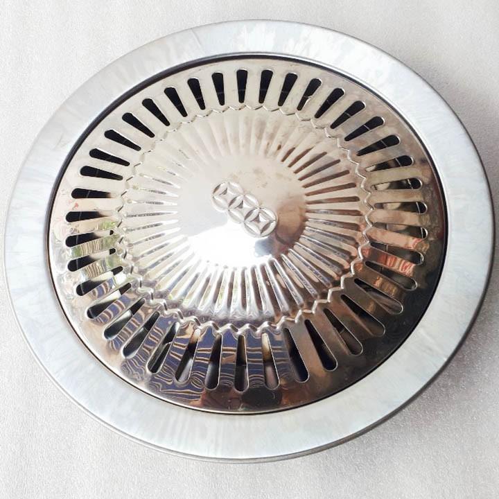 Vỉ nướng inox 30cm tròn đa năng