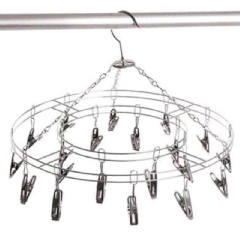 Móc Dù Tròn inox- móc dù tròn 20 kẹp giá tôt