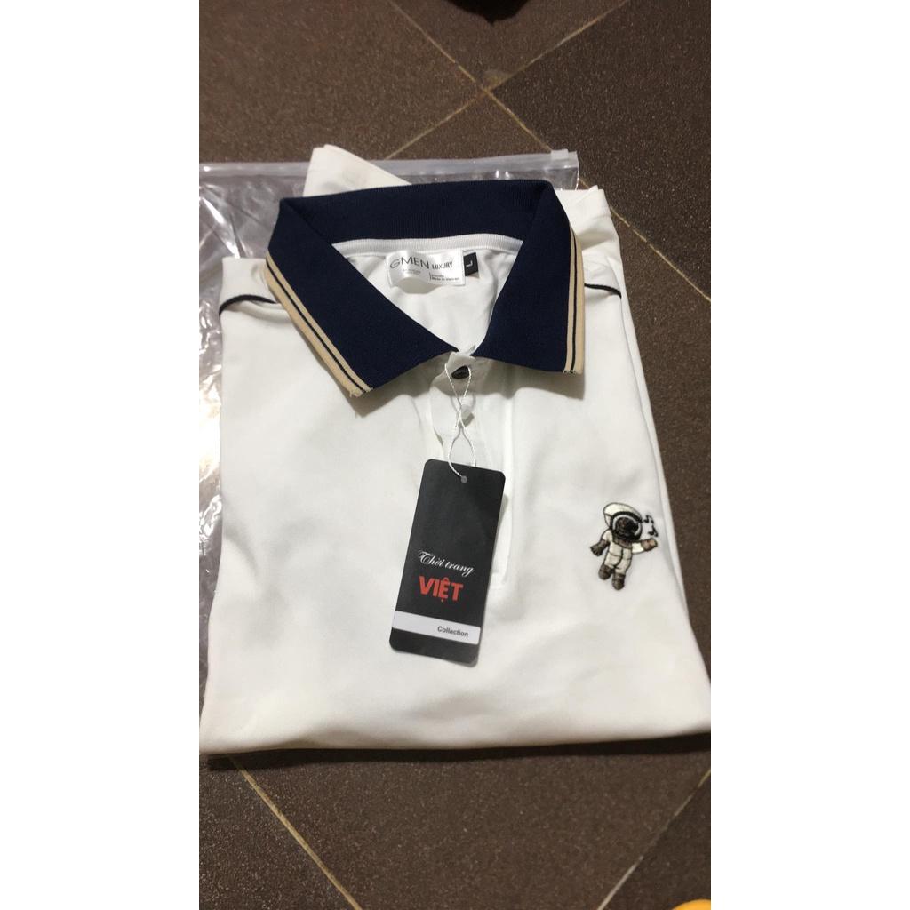 Áo thun nam cổ bẻ áo polo mio cổ bẻ vải cá sấu cotton trẻ trung mặc mát cả ngày