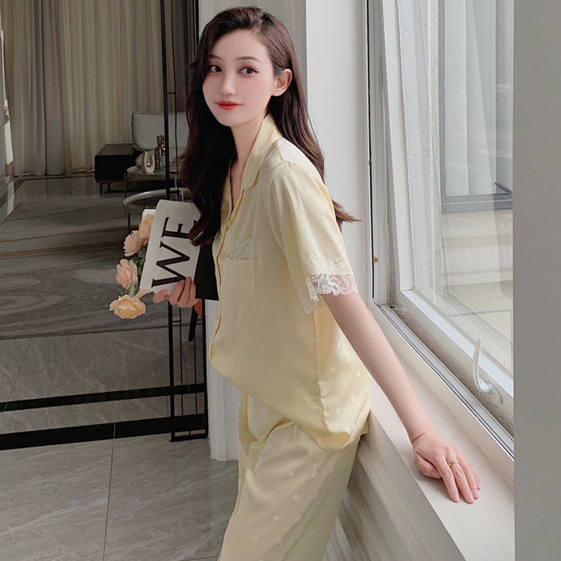 Bộ lụa quần dài siêu xinh size S M L