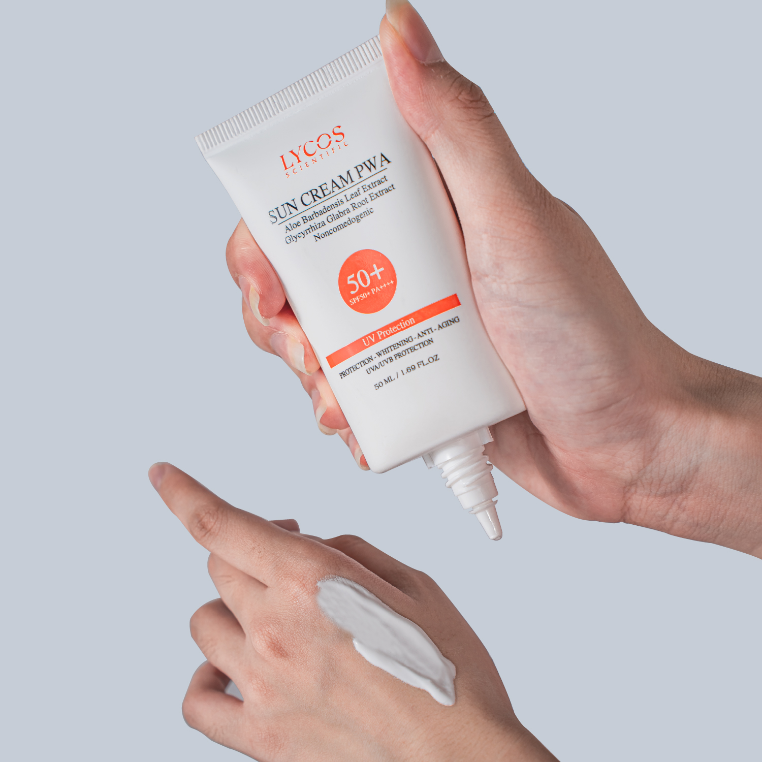 Kem Chống Nắng Kiểm Soát Dầu Lycos PWA ngừa mụn SPF 50+ PA ++++ kiểm soát bóng nhờn hiệu quả