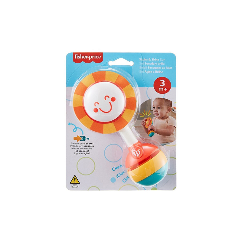 Đồ Chơi FISHER PRICE Lục Lạc Mặt Trời Phát Sáng HBP47