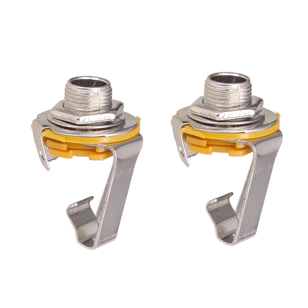 Sunnimix 2 Cái Thay Thế Đàn Guitar Điện Đầu Ra Jack Cắm Cho Fender Tele Gibson LP Đàn Guitar