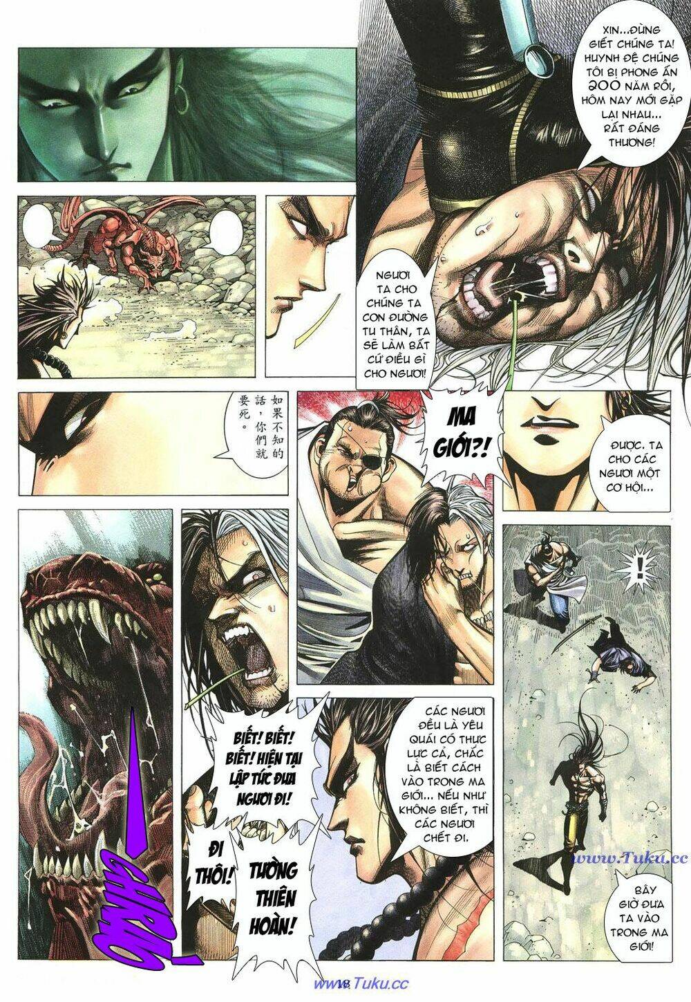 chiến thần ký chapter 16 19