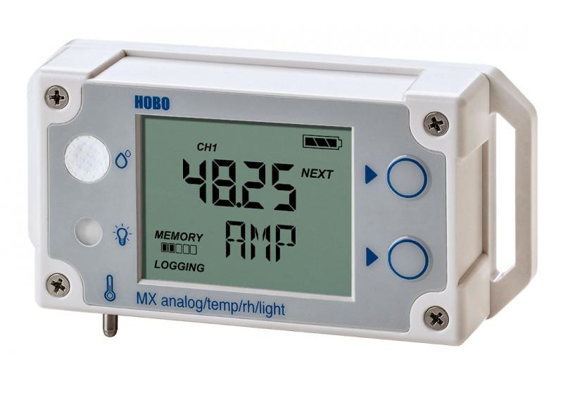 Thiết bị đo, ghi nhiệt độ, độ ẩm và ánh sáng Onset MX1104
