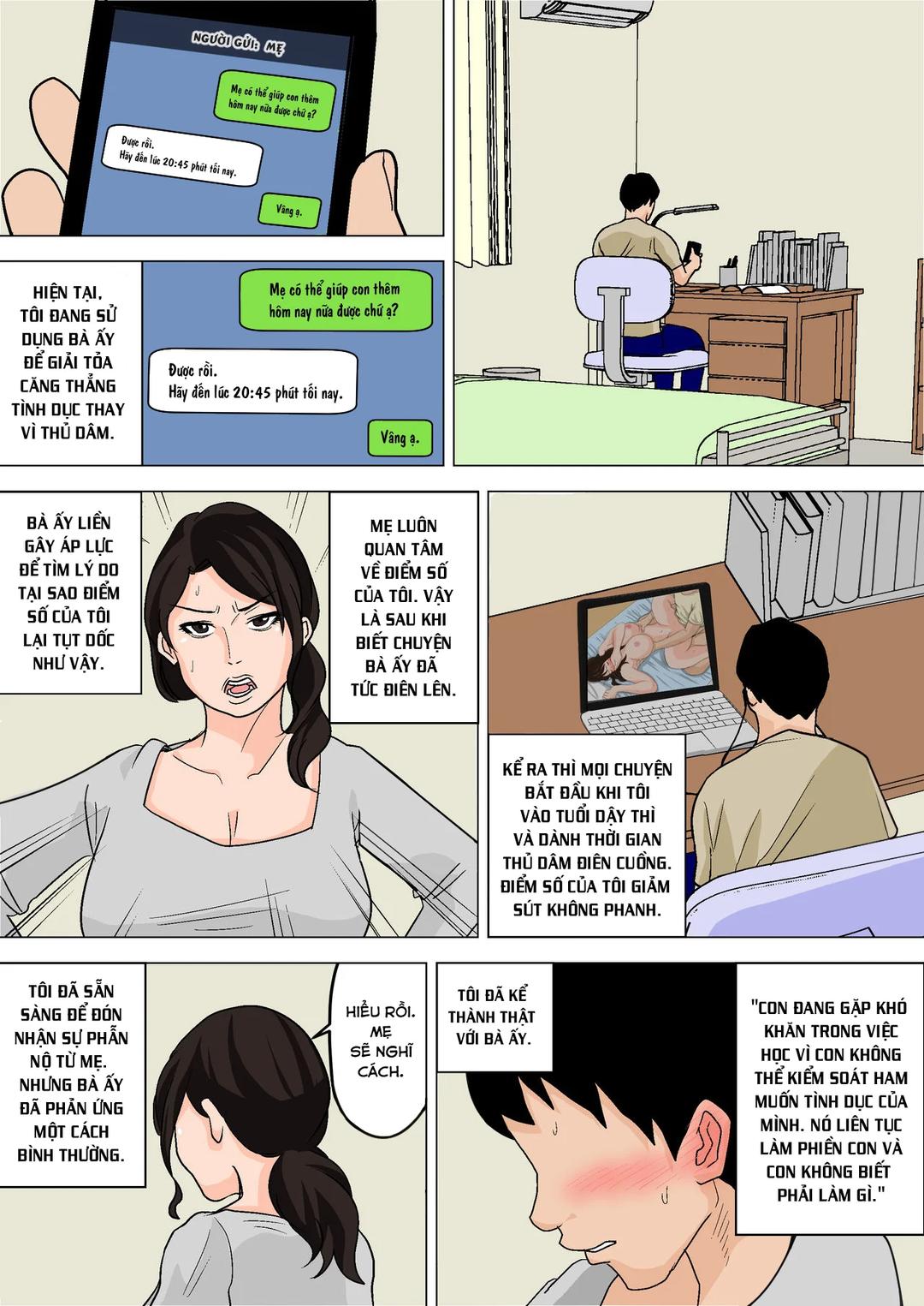 giải tỏa ham muốn với mẹ mỗi ngày chapter 1 4