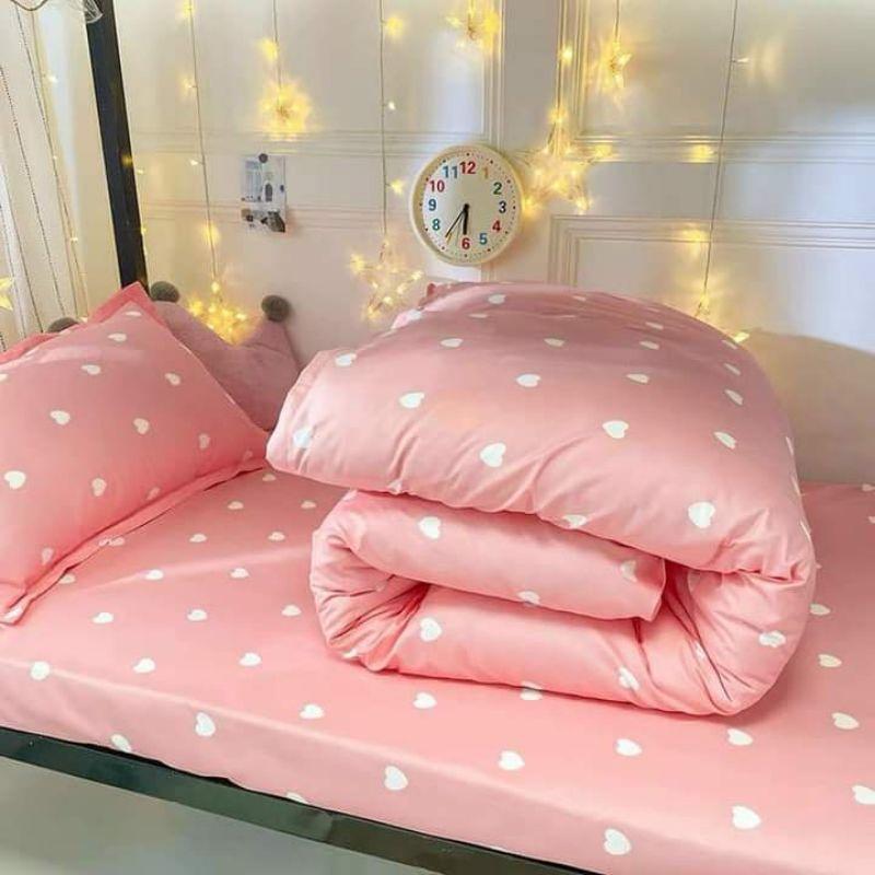 Bộ chăn ga gối cotton fly nhập khẩu cao cấp
