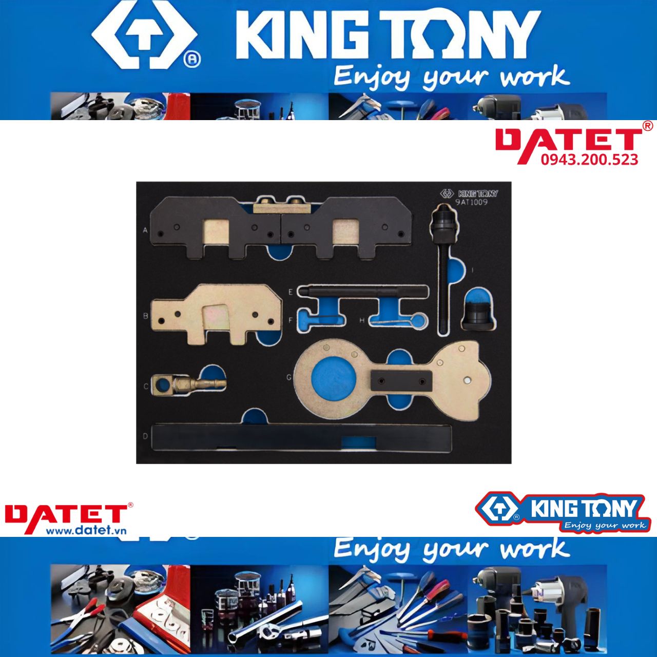 Bộ canh cam, cân cam BMW Kingtony 9AT1009E