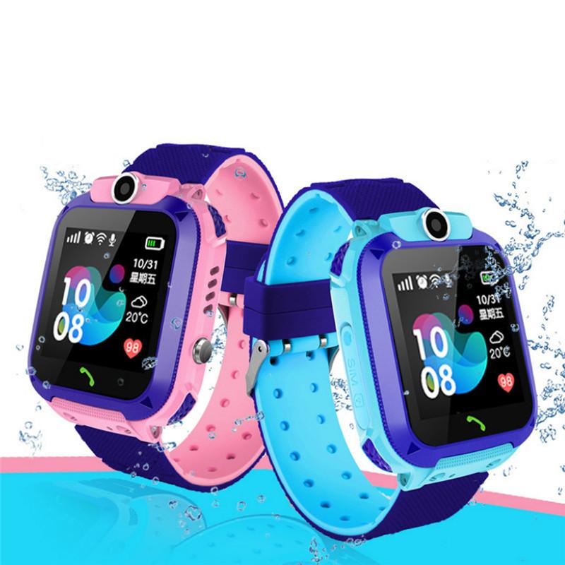Trẻ Em Thông Minh 2 SIM Thẻ Thông Minh Trẻ Em Đồ Chơi Điện Thoại IP67 Chống Nước SOS Chống Mất LBS Vị Trí Theo Dõi quà Giáng Quà Tặng Sinh Nhật