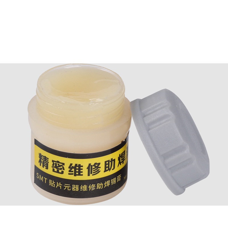 Mỡ hàn 10mg dán linh kiện tăng độ kết dính giữa via mạch và mối hàn , độ dẫn cao