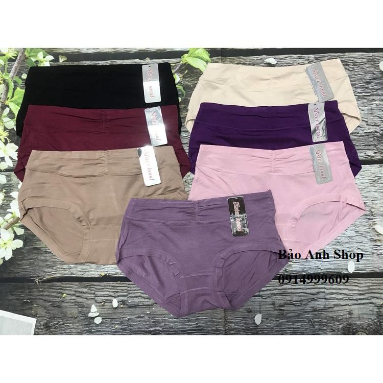 Quần lót cotton 4 chiều quần lót nữ ôm bụng không đường viền