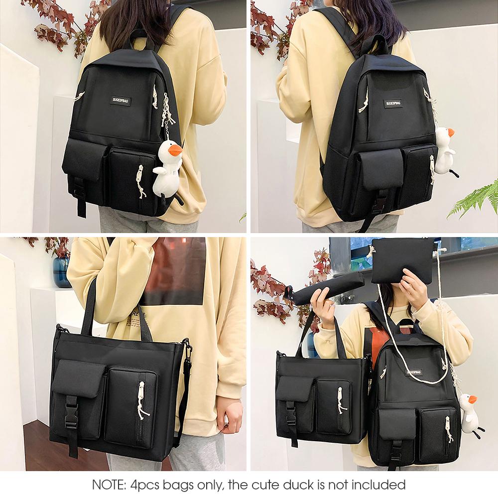 Set 4 Túi Nhiều Kiểu Dáng Tiện Dụng Cho Văn Phòng Học Sinh Sinh Viên