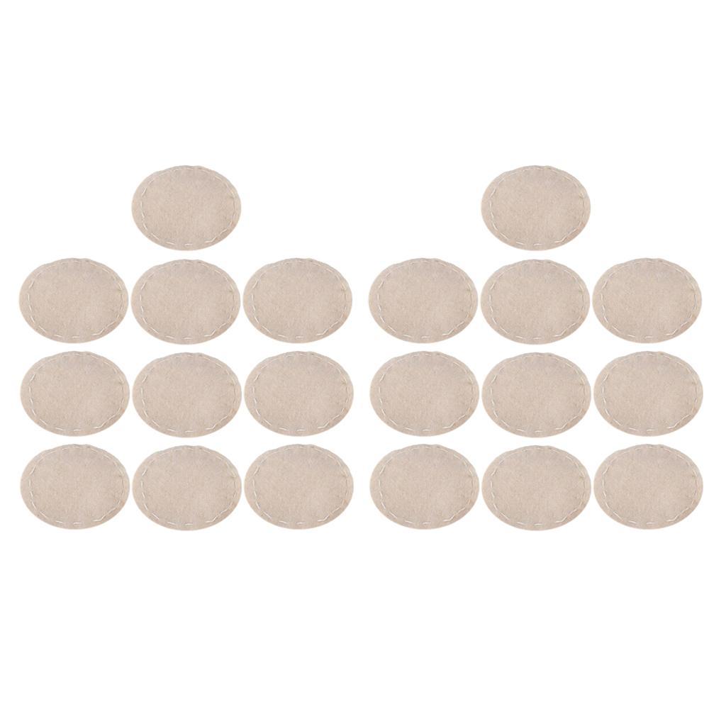 20 Pieces Coffee Syphon Cloth Replacement Filter for Syphon Coffee Maker