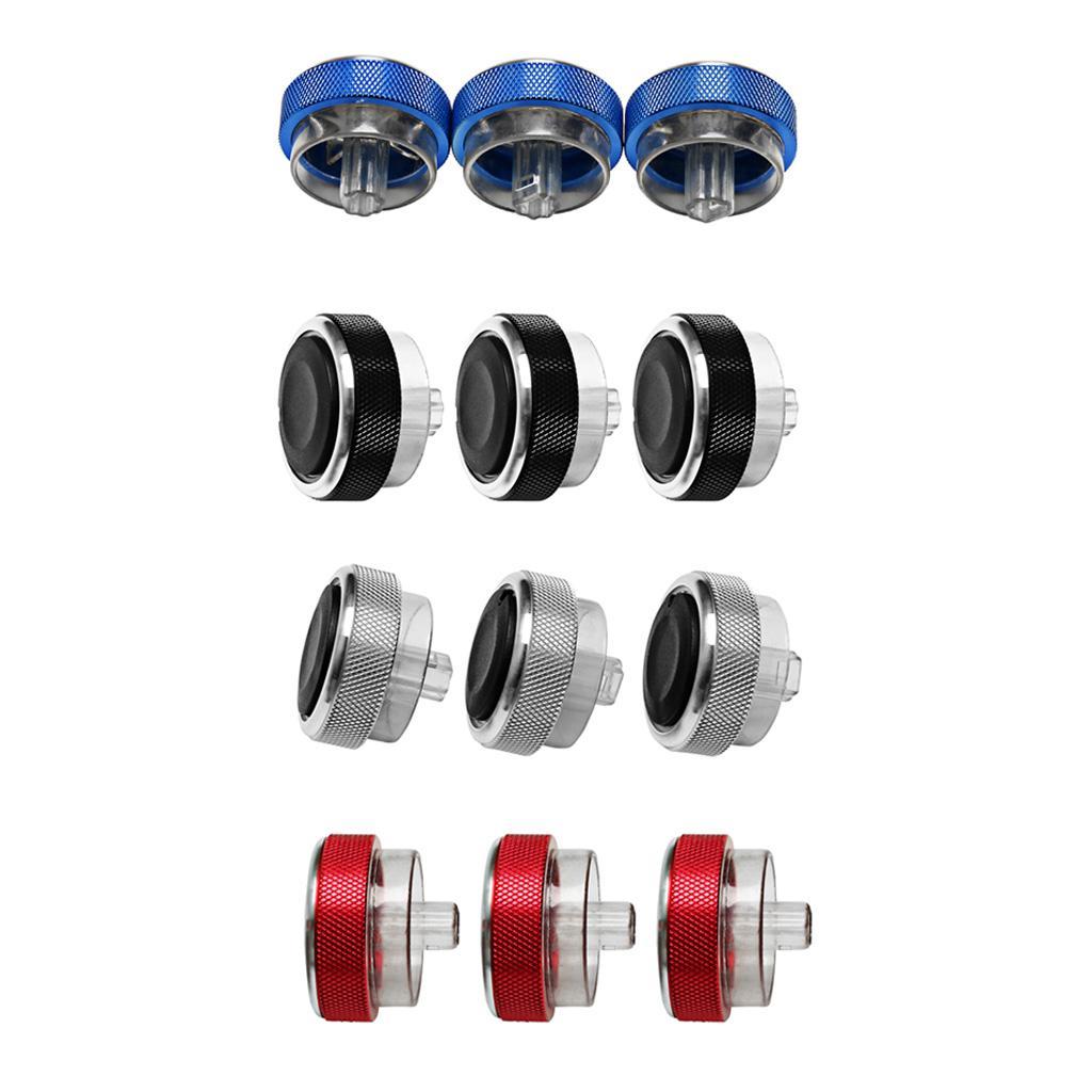 AC Air Conditioner Control Knobs Aluminum Panel Switch for