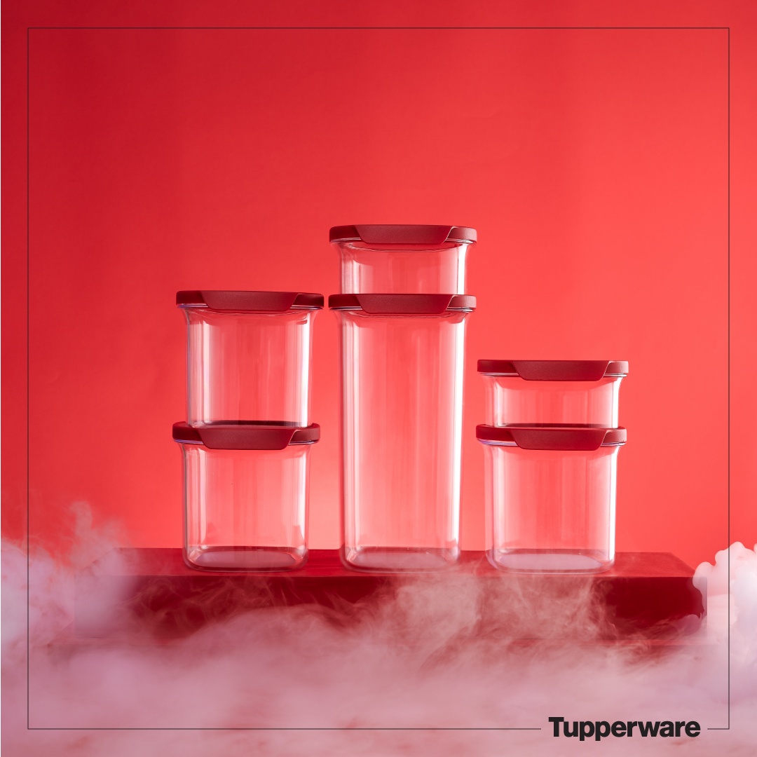 Bộ hộp bảo quản thực phẩm Ultra Clear (6 hộp) TUPPERWARE CHÍNH HÃNG