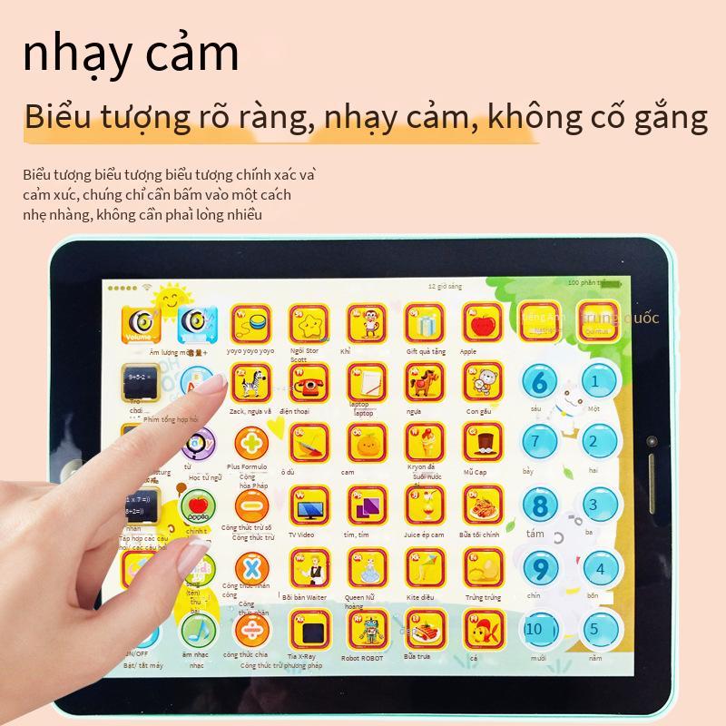 Giao hàng nhanh 4344 mô phỏng lớn iPad câu chuyện giáo dục sớm máy trẻ em máy tính bảng não giáo dục sớm máy học đồ chơi giáo dục mầm non