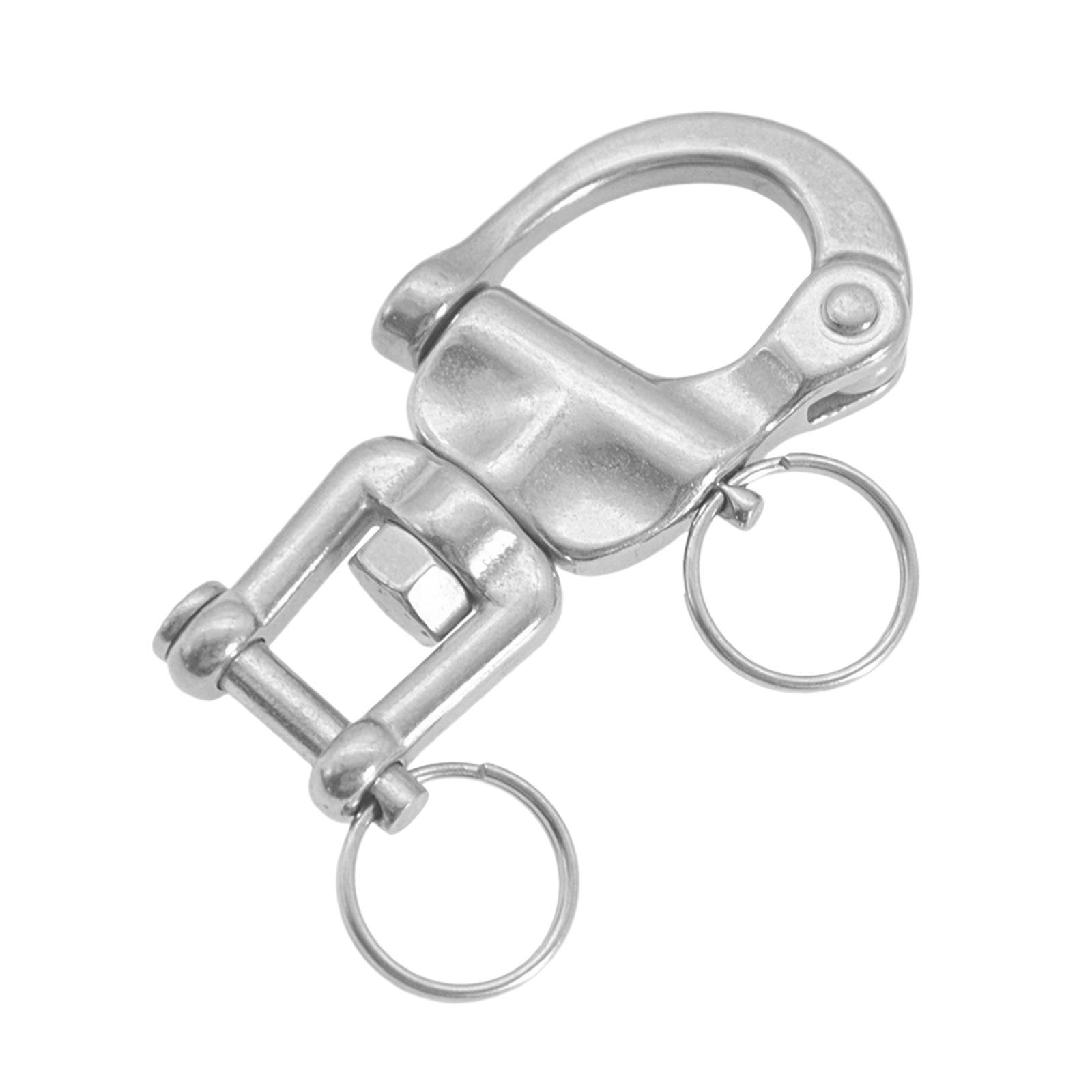 Swivel Eye Snap Shackles Boat Stainless Steel Locking Rigging Spinnaker