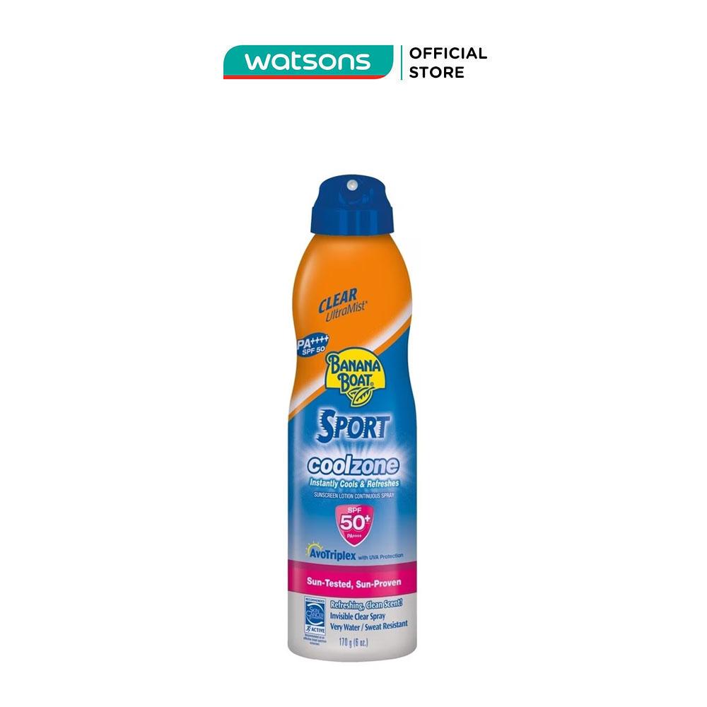 Xịt Chống Nắng Banana Boat Coolzone 120ml