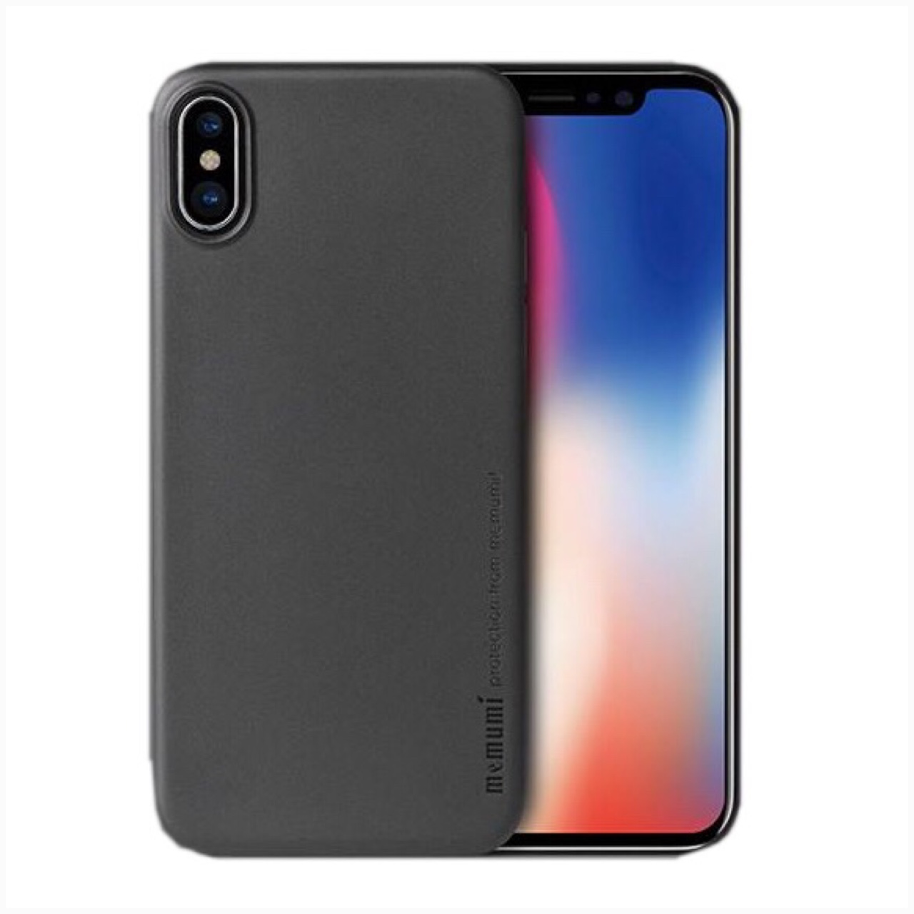 Ốp lưng Memumi siêu mỏng 0.3 mm dành cho iPhone X - Hàng Nhập Khẩu