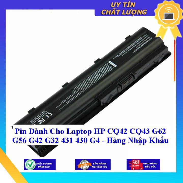 Pin dùng cho Laptop HP CQ42 CQ43 G62 G56 G42 G32 431 430 G4 - Hàng Nhập Khẩu MIBAT558