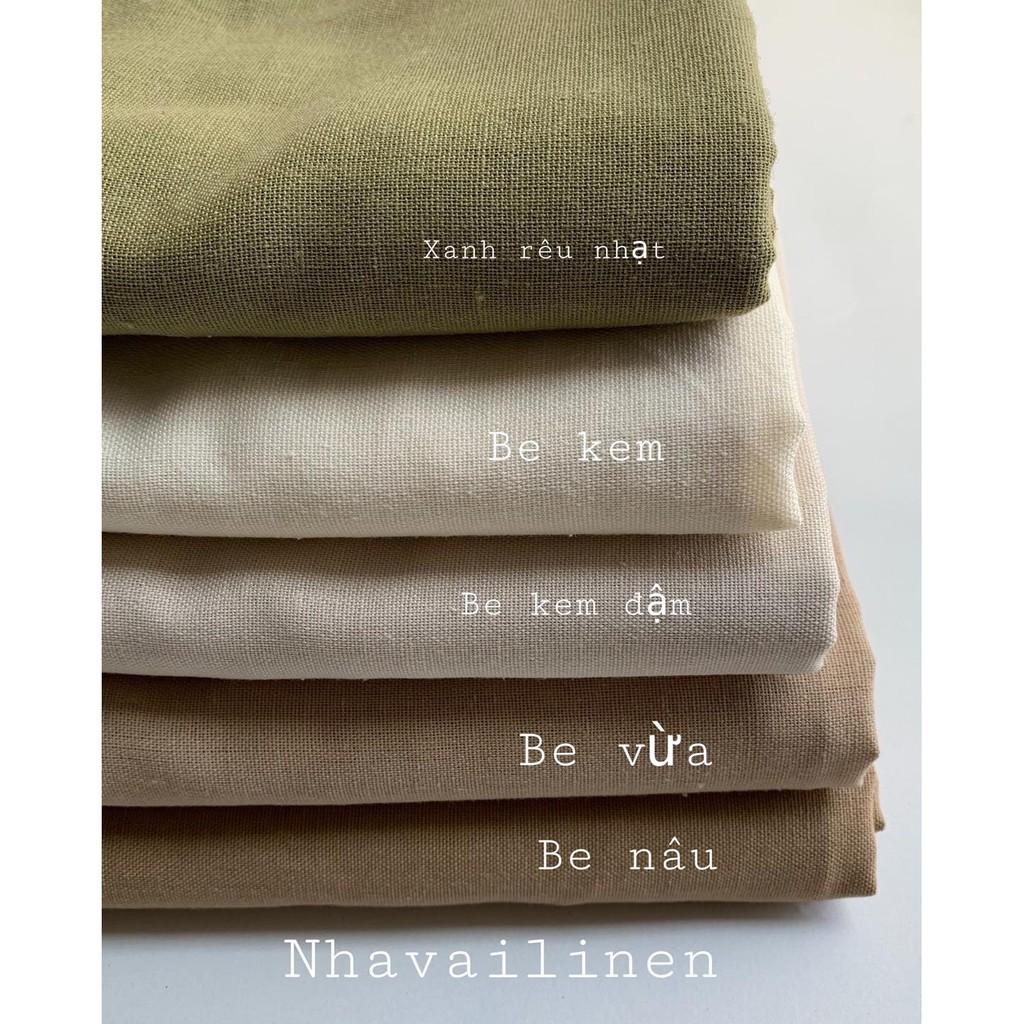 Vải linen bột