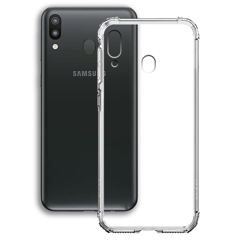 Ốp Lưng Chống Sốc cho điện thoại Samsung Galaxy M20 - Dẻo Trong - Hàng Chính Hãng