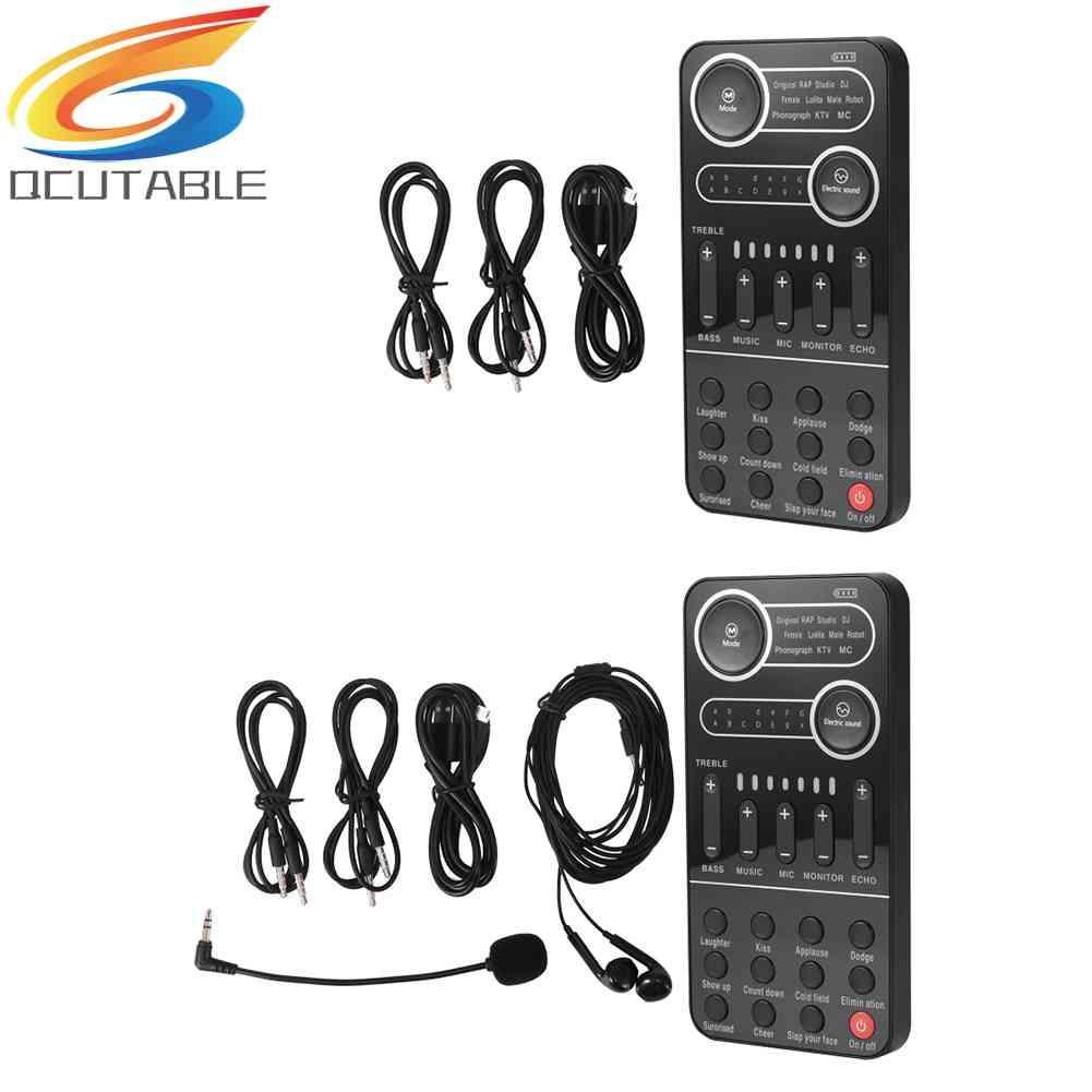 Thẻ Âm Thanh Bluetooth Mini Đổi Giọng Nói Đa Năng