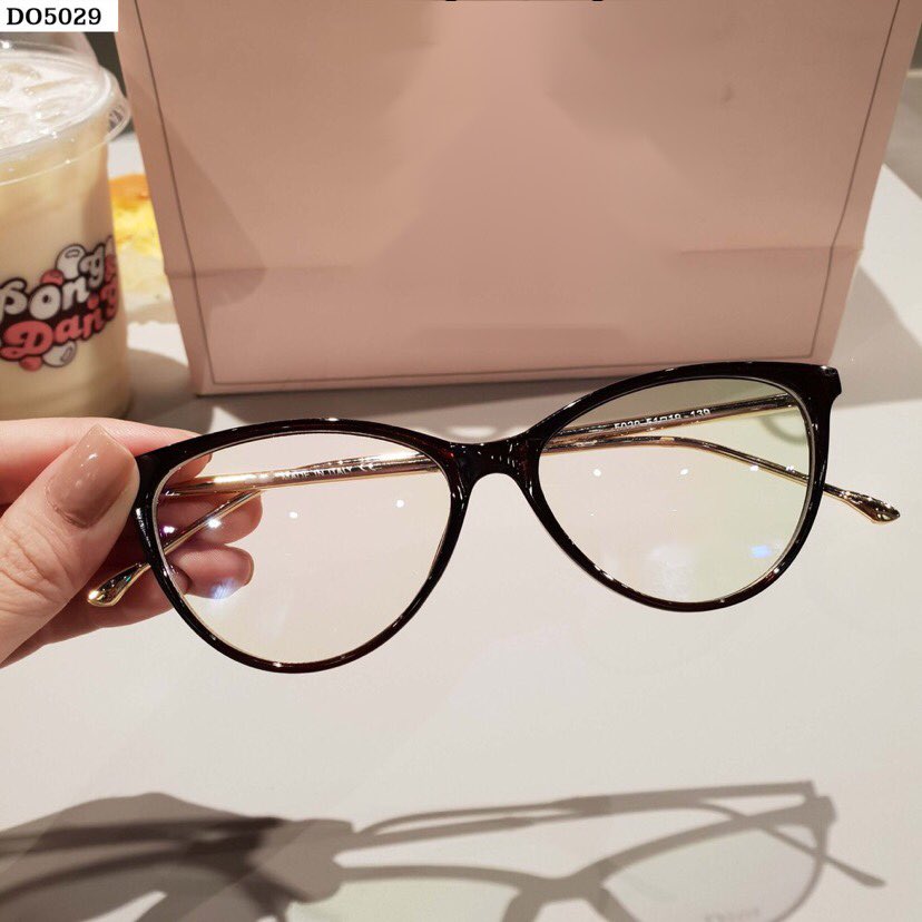 Gọng Kính cận, Kính giả cận Mắt mèo ulzzang gọng Kim loại