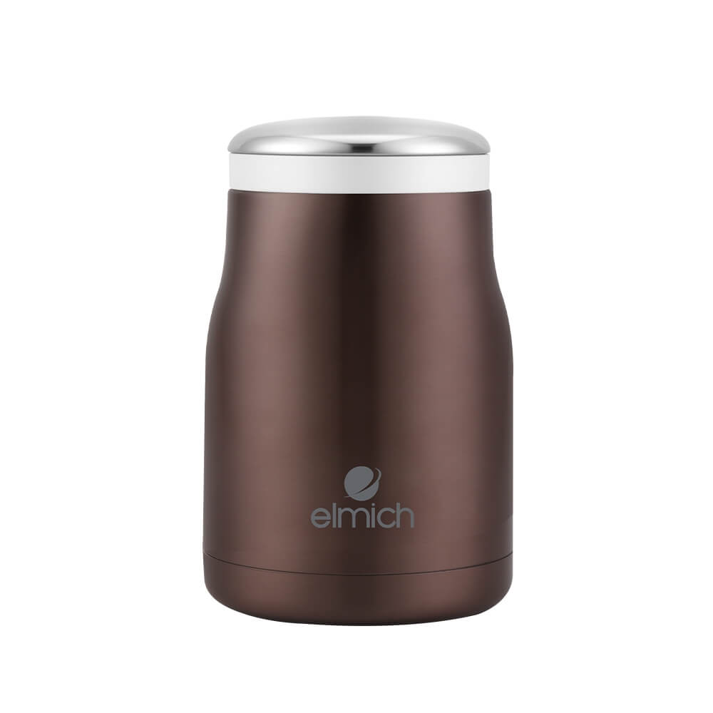 Bình đựng thức ăn giữ nhiệt Inox 304 Elmich EL-8291 470ml, Hàng chính hãng, tặng kèm gioăng -JoyMall