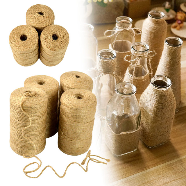 100cm dây bố/dây thừng/dây gai trang trí handmade