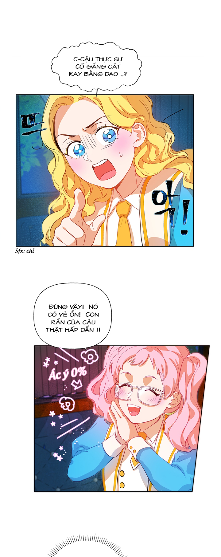nhà nguyên tố tóc vàng chapter 18 36