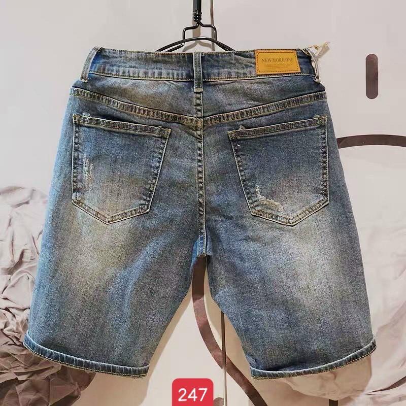 Quần short jean nam rách cao cấp vải co dãn hàng siêu đẹp hottrend Phuongnamshop20 xx7