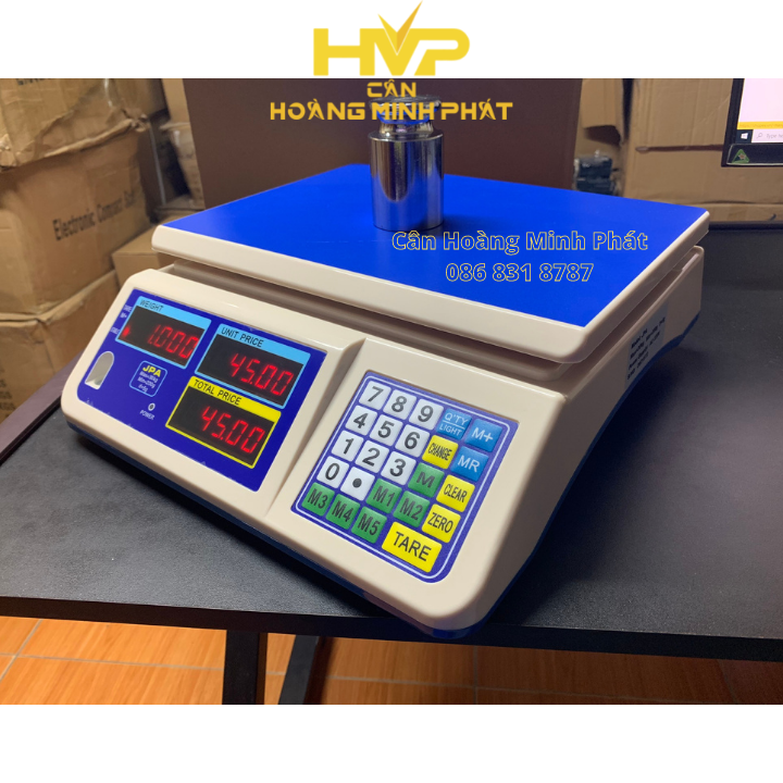 Cân tính giá JADEVER 30kg JPA_Cân tính tiền hàng