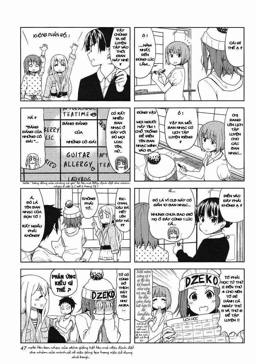 k-on! college + high school chapter 3 8