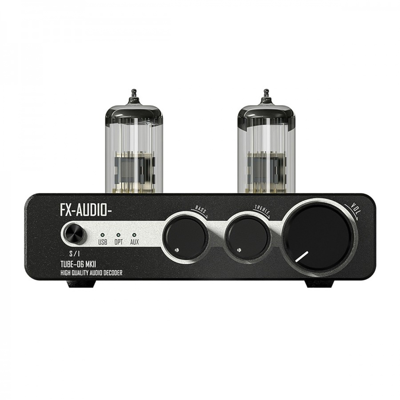 Bộ khuếch đại âm thanh Vinetteam FX-AUDIO TUBE-06 MKII với đèn 6N3 và DAC ES9018K2M - hàng chính hãng