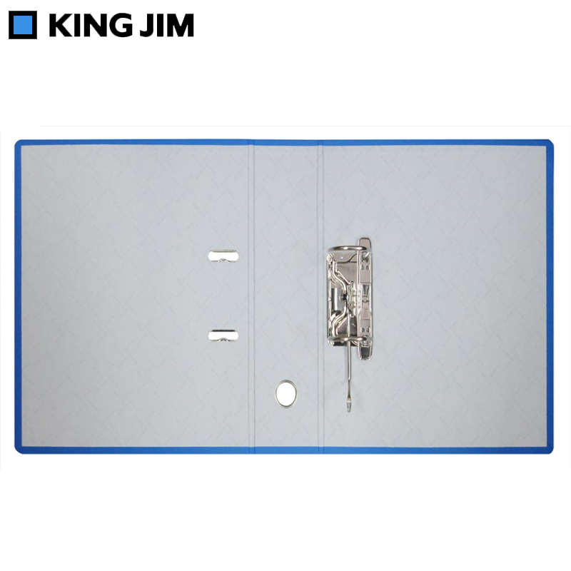 BÌA CÒNG BẬT F4-9CM KING JIM 2797GSV BLUE