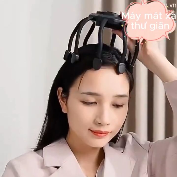 Máy Massage Đầu Sothing DAITASHI LM-080, 4 Chế Độ Massage, Giảm Thư Giãn Mêt Mỏi- Hàng Chính Hãng