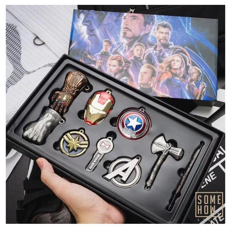 EuroQuality BỘ MÓC KHÓA MARVEL ENDGAME -