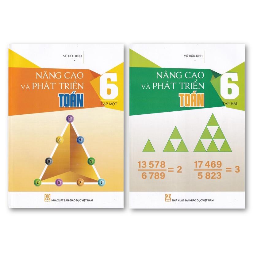 Sách Combo Nâng Cao Và Phát Triển Toán 6 Tập 1 Và Tập 2