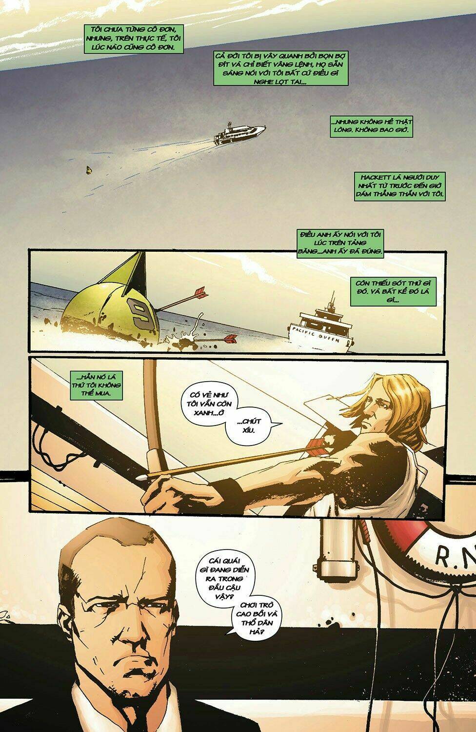 green arrow: year one chapter 1 13