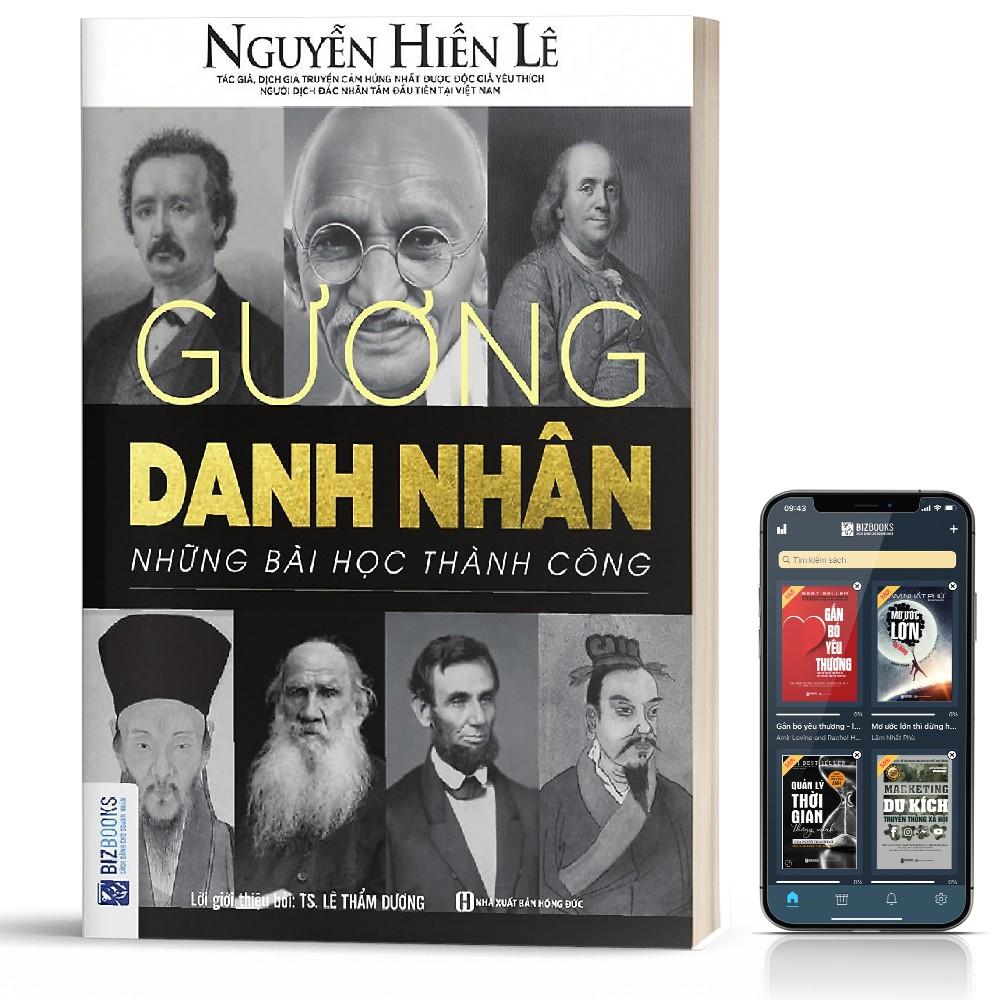 Sách - Gương danh nhân - Những bài học thành công