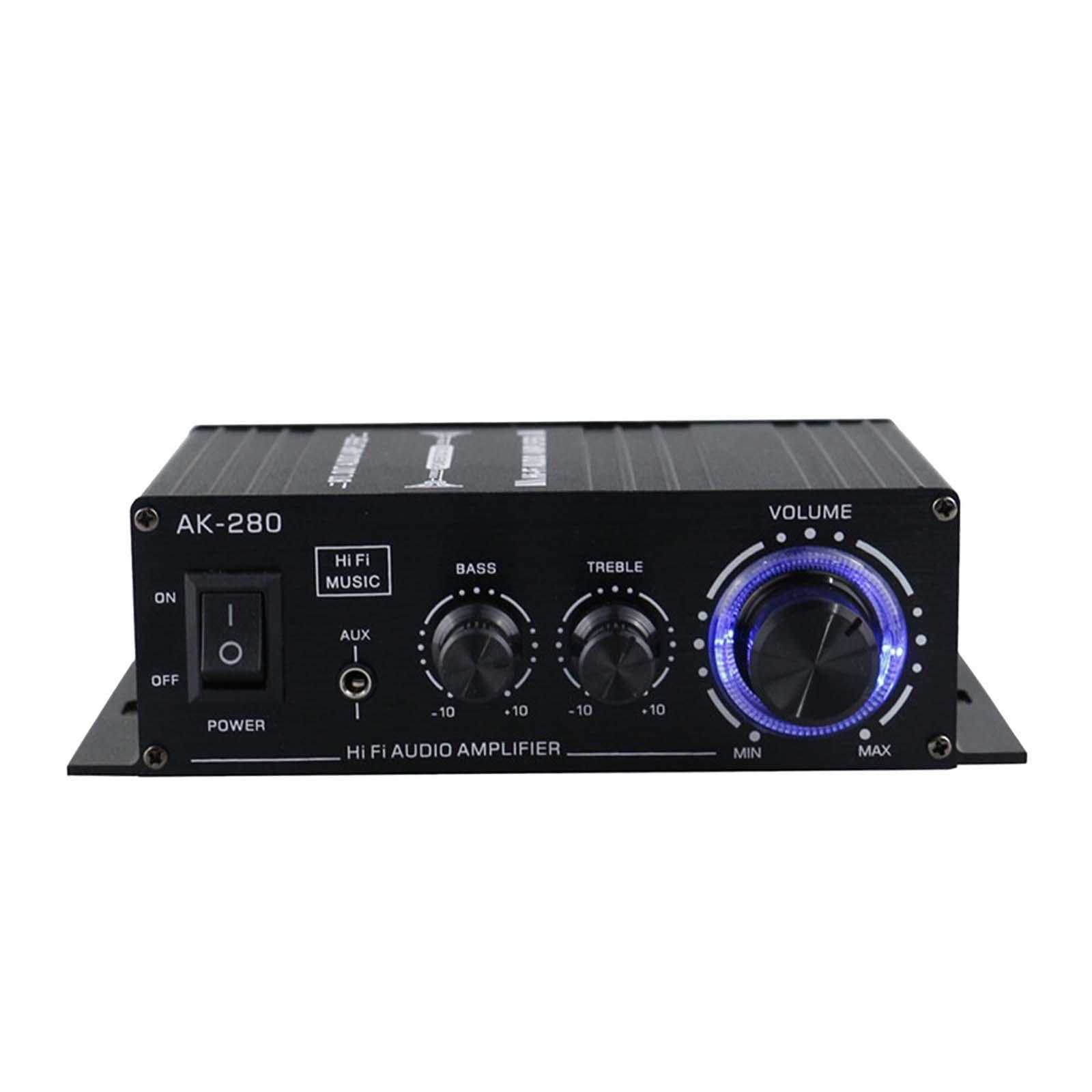 280 Stereo Audio Power Amplifier Dual Channel 40wx2 12V Stereo