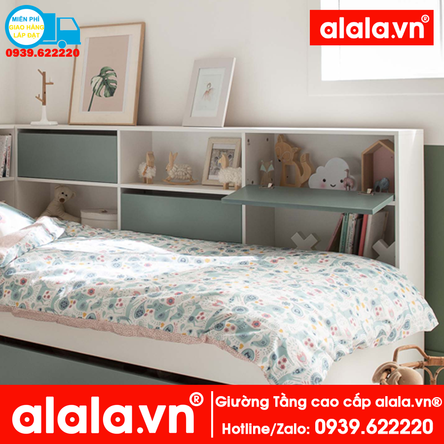 Giường tầng ALALA113 cao cấp - Thương hiệu alala.vn ( trên 1m2, dưới 1m)