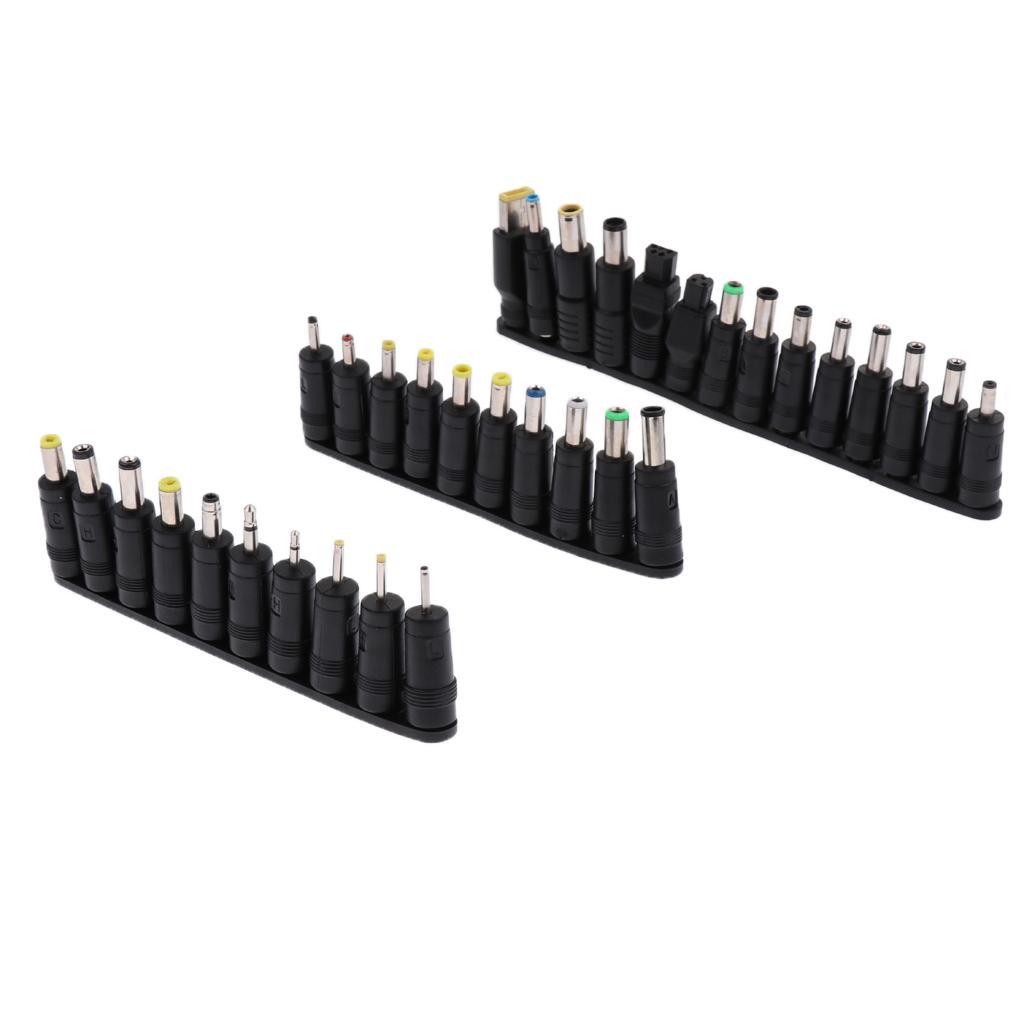 34pcs Universal DC Power  Multi-Type AC Power Adapter Connector